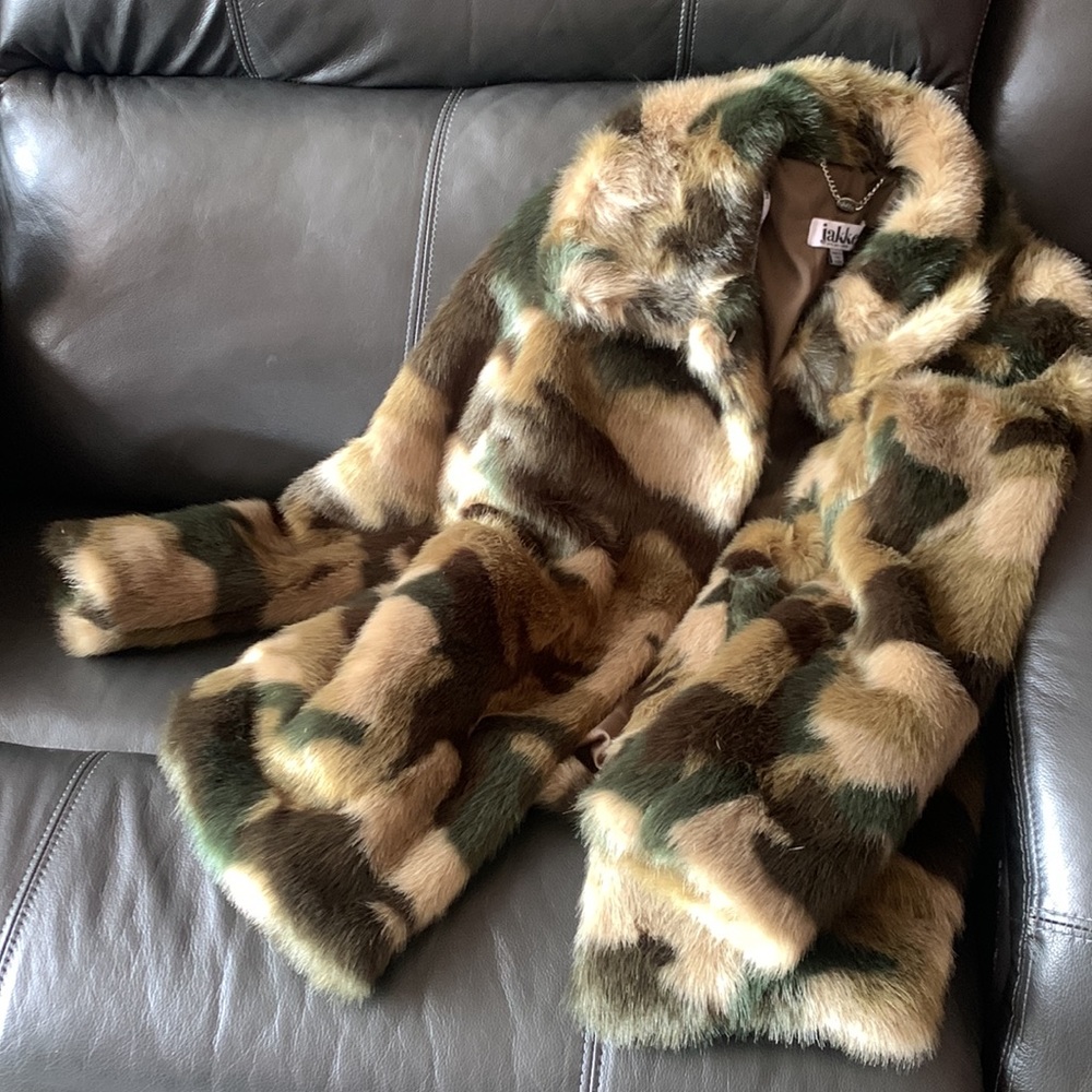 CAMO FUR COAT - Picture 16 of 17